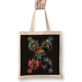 Humuts Slashers Halloween Monsters Bez Kadın Günlük Çanta