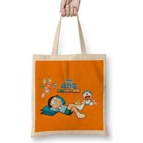 Humuts Sleeping Nobita Doraemon New Dinosaur Bez Kadın Günlük Çanta