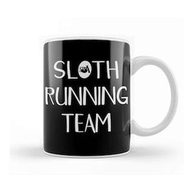 Humuts Sloth Lovers Funny Sloth Running Team Kupa