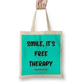 Humuts Smile Emoji Quotes Funny Happy Face Love Gift Bez Kadın Günlük Çanta