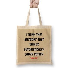 Humuts Smile Emoji Quotes Funny Happy Face Love Gift Bez Kadın Günlük Çanta