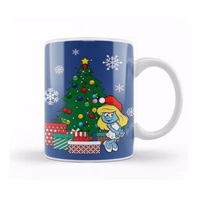 Humuts Smurfette Around The Christmas Tree Kupa