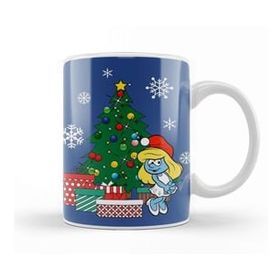Humuts Smurfette Around The Christmas Tree Kupa