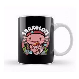 Humuts Snaxolotl Funny Axolotl Pun Snacks Desserts Kawaii Kupa