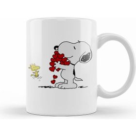 Humuts Snoopy And Woodstock Hugging Love Aşk Kupa