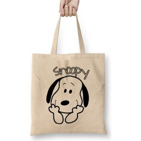 Humuts Snoopy Cute Smile Snoopy By Kuh Bez Kadın Günlük Çanta