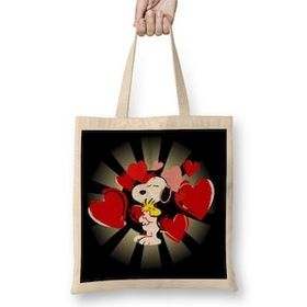 Humuts Snoopy Valentines Bez Kadın Günlük Çanta