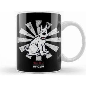 Humuts Snowy Retro Japanese Tintin Kupa