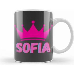 Humuts Sofia Name Personalized Custom Vintage Retro Rainbow Style Design Gift Baby Gift For Her Kupa
