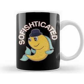 Humuts Sofishticated Punny Sophisticated Fish Pun Kupa
