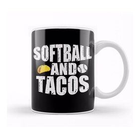 Humuts Softball And Tacos Funny Novelty Kupa