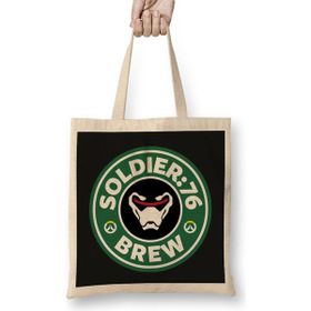 Humuts Soldier 76 Coffee Overwatch Bez Kadın Günlük Çanta