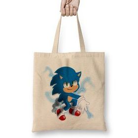 Humuts Sonic The Hegdehog Blue Blur Bez Kadın Günlük Çanta