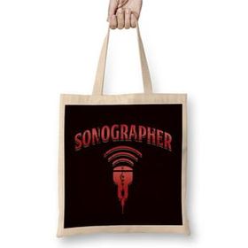 Humuts Sonographer Ultrasound Sonography Echography Hospital Doctor Bez Kadın Günlük Çanta