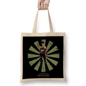 Humuts Sonya Blade Retro Japanese Mortal Kombat Bez Kadın Günlük Çanta