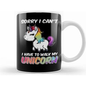 Humuts Sorry I Can T I Have to Walk My Unicorn Majestic Kupa