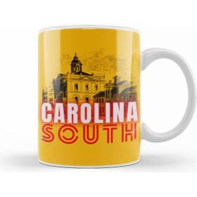 Humuts South Carolina State Flag Gift Vintage Retro Rainbow Style Kupa