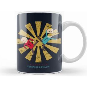 Humuts South Park Terrance And Phillip Retro Japanese Kupa