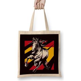 Humuts Spain Flag Horse Riding Equestrian Sport Horseshoe Saddle Bez Kadın Günlük Çanta