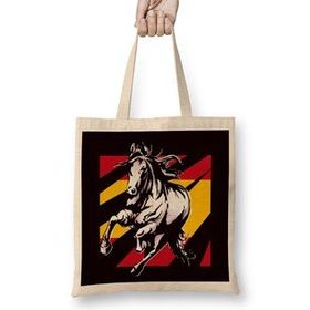 Humuts Spain Flag Horse Riding Equestrian Sport Horseshoe Saddle Bez Kadın Günlük Çanta