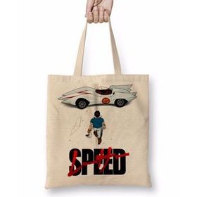 Humuts Speed Racer Hız Yarışçısı Bez Kadın Günlük Çanta