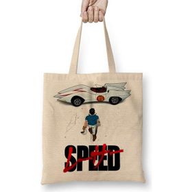 Humuts Speed Racer Hız Yarışçısı Bez Kadın Günlük Çanta