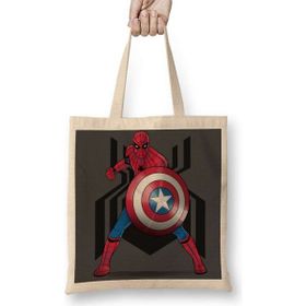 Humuts Spider Man Captain Underoos Bez Kadın Günlük Çanta