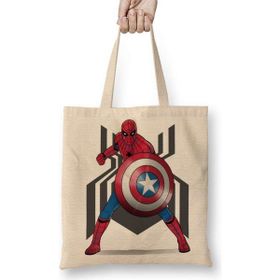 Humuts Spider Man Captain Underoos Bez Kadın Günlük Çanta