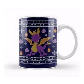 Humuts Spyro The Dragon Christmas Knit Kupa Bardak
