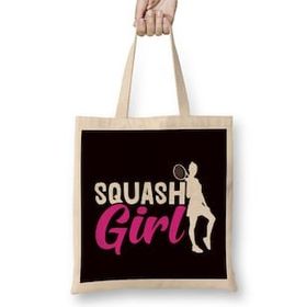 Humuts Squash Girl Player Ball Sports Indoor Tennis Court Trainer Bez Kadın Günlük Çanta
