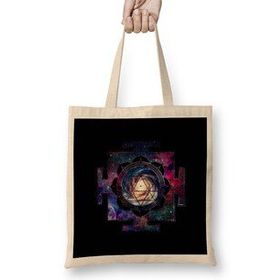 Humuts Sri Yantra Sri Chakra 01 Bez Kadın Günlük Çanta