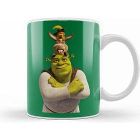Humuts Stacked Pocket Shrek Donkey And Puss In Boots Kupa Bardak