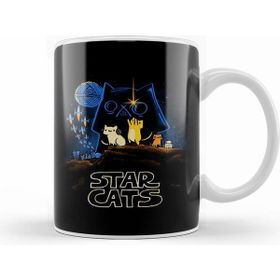 Humuts Star Cat Wars 01 Kupa Bardak
