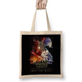 Humuts Star Cat Wars 011 Bez Kadın Günlük Çanta