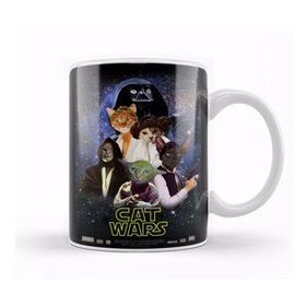 Humuts Star Cat Wars 017 Kupa Bardak