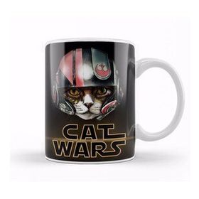 Humuts Star Cat Wars 019 Kupa Bardak