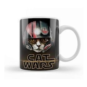 Humuts Star Cat Wars 019 Kupa Bardak