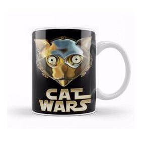 Humuts Star Cat Wars 021 Kupa Bardak