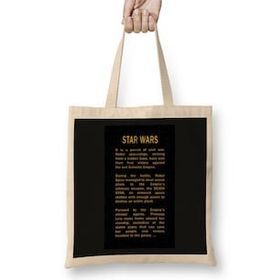 Humuts Star Wars Best Husband In The Galaxy Bez Çanta