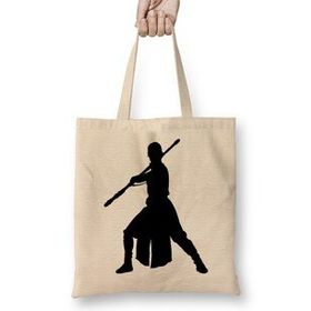 Humuts Star Wars Rey Galaxy Silhouette Cut Out 02 Bez Kadın Günlük Çanta