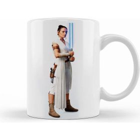 Humuts Star Wars Rey Galaxy Silhouette Cut Out Kupa