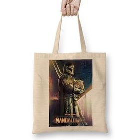 Humuts Star Wars The Mandalorian Bez Kadın Günlük Çanta