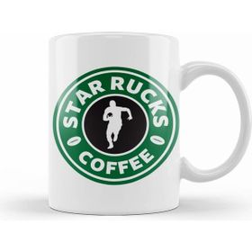 Humuts Starbucks Starrucks Coffee Rugby Running Logo Kupa