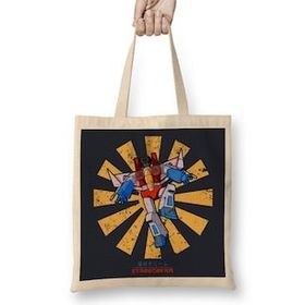 Humuts Starscream Retro Japanese Transformers Bez Kadın Günlük Çanta