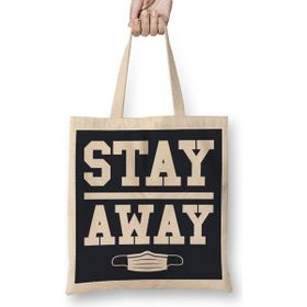 Humuts Stay Away Virus Bez Kadın Günlük Çanta