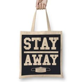 Humuts Stay Away Virus Bez Kadın Günlük Çanta