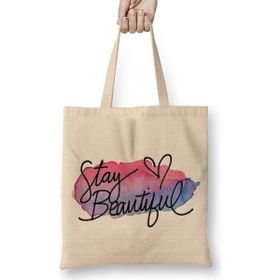Humuts Stay Beautiful Bez Kadın Günlük Çanta
