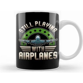 Humuts Still Playing With Airplanes Funny Pilot Pun Kupa