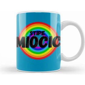 Humuts Stipe Miocic Vintage Retro Rainbow Style Warriors Design Wrestlers Gift Kupa