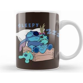Humuts Stitch Sleepy Cute Kupa